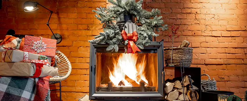 Travis Industries Linear Gas Fireplace Installation in Stevenson Ranch, California