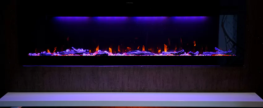 Dynamic Flame Color Fireplace Installation in Stevenson Ranch, CA